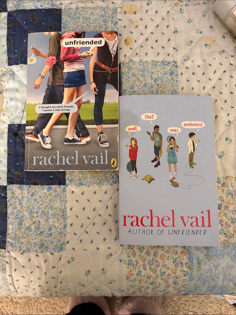 Softcover Book Set in Blue and Multicolor